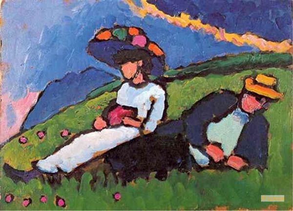 ガブリエレ・ミュンター（Gabriele Munter） - 手描きの油絵の複製