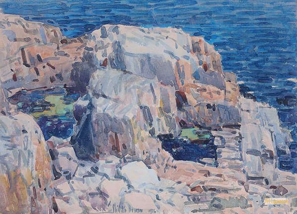 チャイルド・ハッサム（Childe Hassam） - オンラインで有名な油絵の