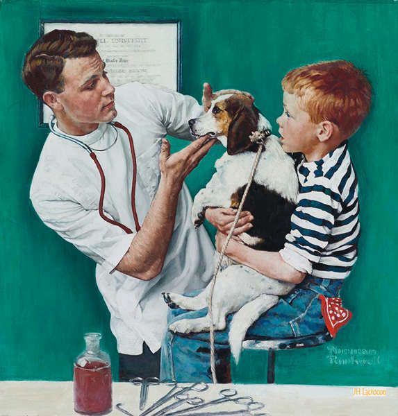 ノーマン・ロックウェル（Norman Rockwell） - キャンバスの複製アート