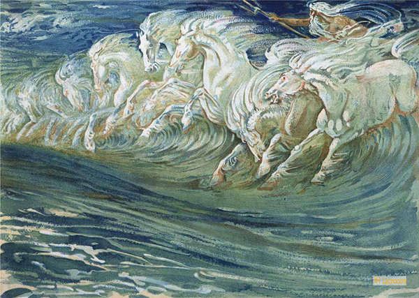 ウォルター・クレイン（Walter Crane） - 手描きのコピー - アール