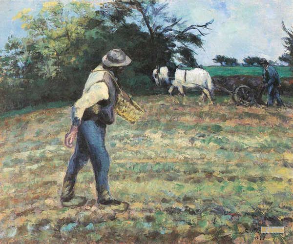 Camille Pissarro - Reproducao em Oleo sobre Tela - Impressionismo