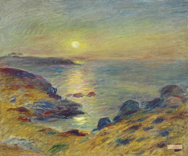 ルノワール 海 ピエール オーギュスト・ルノワール 海景