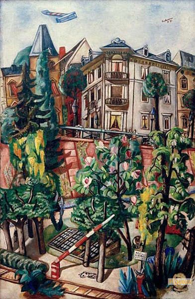 マックス・ベックマン（Max Beckmann） - 複製画 油絵 - 新即物主義