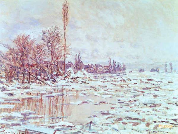 クロード・モネ（Claude Monet） - 手描きのキャンバス - 印象派、現代