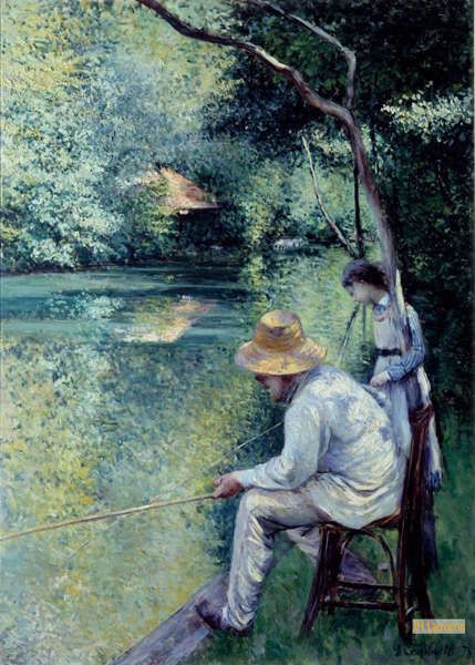 ギュスターヴ・カイユボット（Gustave Caillebotte） - キャンバス絵画