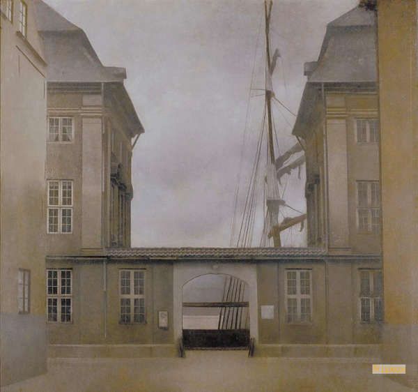 ヴィルヘルム・ハンマースホイ（Vilhelm Hammershoi） - 名作 油彩画