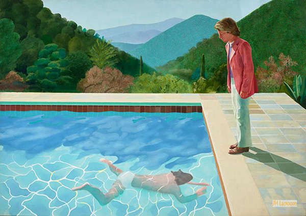 ホックニー（Hockney） - 美術品 複製 - キュービズム、現代美術