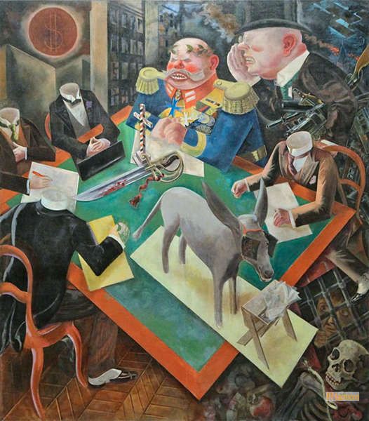 ジョージ・グロス（George Grosz） - 西洋の名画 複製画 - 新即物主義
