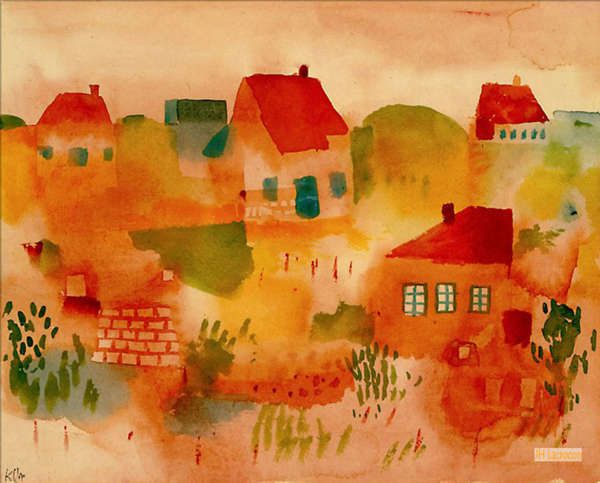 パウル・クレー（Paul Klee） - 複製画 手書き絵画 - 表現主義、シュル
