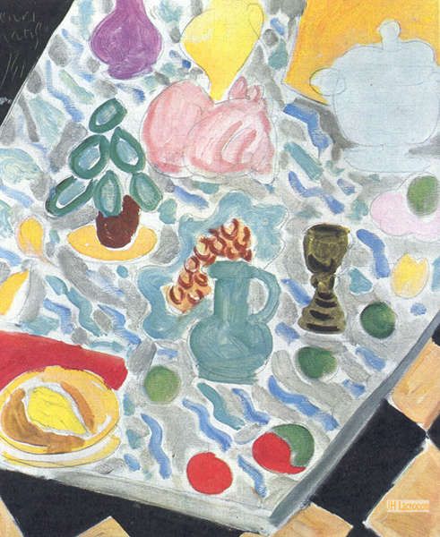 アンリ・マティス（Henri Matisse） - キャンバスに有名なアクリル画