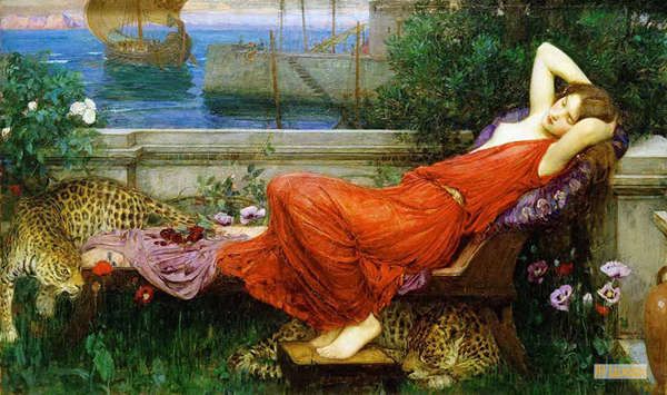 ウォーターハウス 複製画 ジョン・ウィリアム・ウォーターハウス（John William Waterhouse