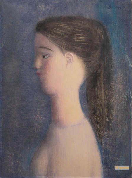Bruno 女性の肖像画 アントニオ・ブエノ（Antonio Bueno） - 絵画 アート・美術品 - 現代