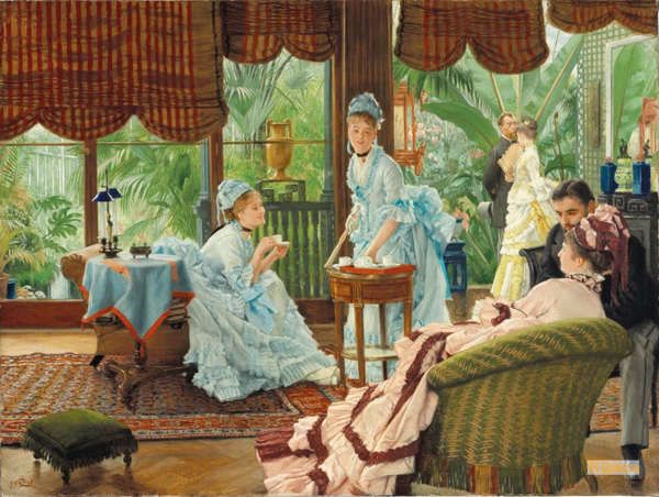 ジェームズ・ティソ（James Tissot） - 美術品 複製 - リアリズム