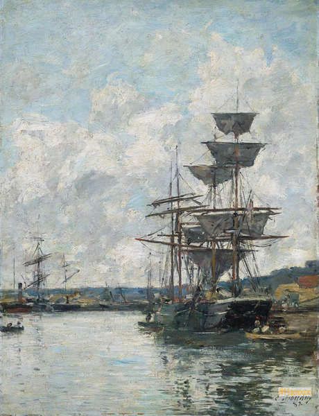 ウジェーヌ・ブーダン（Eugene Boudin） - 高品質の絵画の複製品は