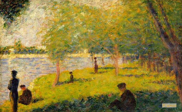 ジョルジュ・スラ（Georges Seurat） - 有名な絵画の手描きのコピー