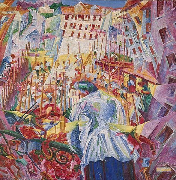 ウンベルト・ボッチョーニ（Umberto Boccioni） - 代表作品 - 未来派