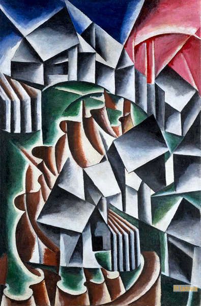リュボーフィ・ポポーワ（Lyubov Popova） - 名作 油彩画 複製画